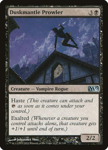 Image for Duskmantle Prowler (91) [Magic 2013 (M13)]