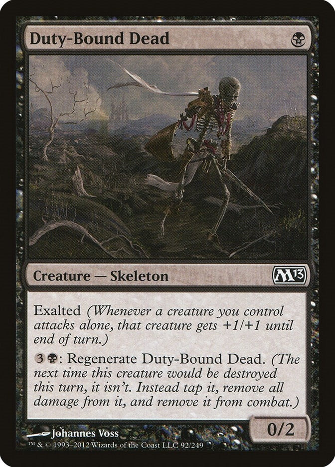 Image for Duty-Bound Dead (92) [Magic 2013 (M13)]