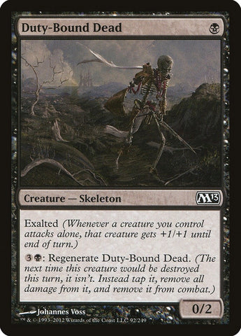 Image for Duty-Bound Dead (92) [Magic 2013 (M13)]