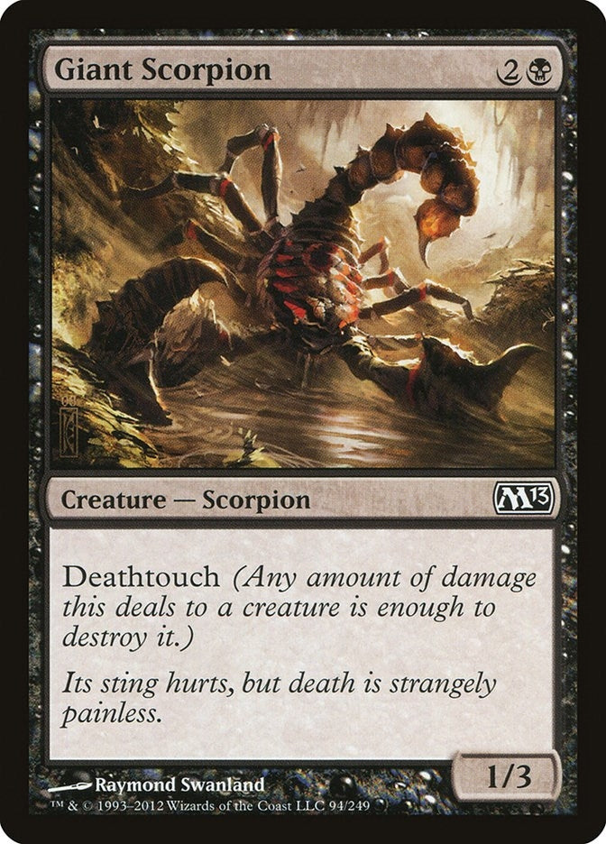Image for Giant Scorpion (94) [Magic 2013 (M13)]