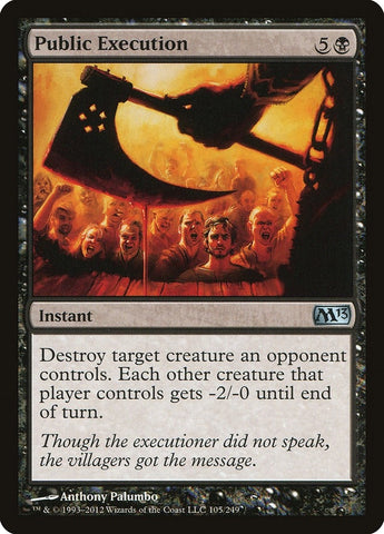 Image for Public Execution (105) [Magic 2013 (M13)]