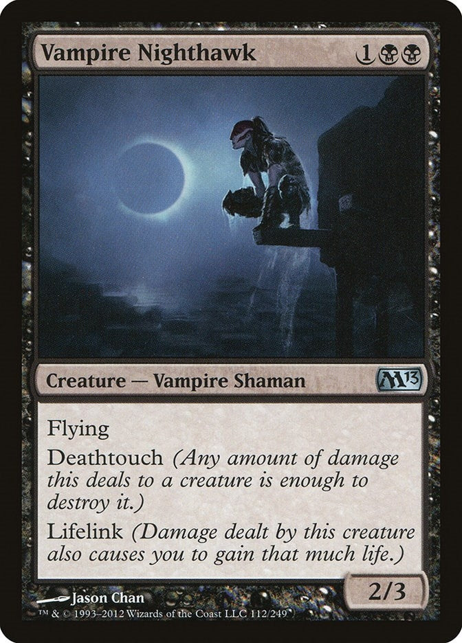 Image for Vampire Nighthawk (112) [Magic 2013 (M13)]