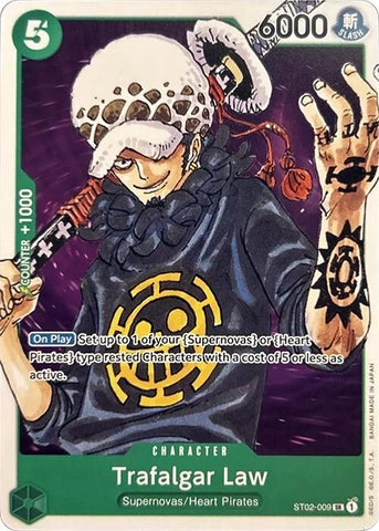 Image for Trafalgar Law (ST02-009) - One Piece Card Game