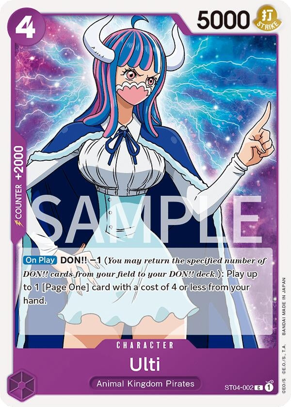 Image for Ulti (ST04-002) - One Piece Card Game