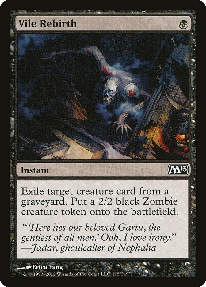 Image for Vile Rebirth (115) [Magic 2013 (M13)]