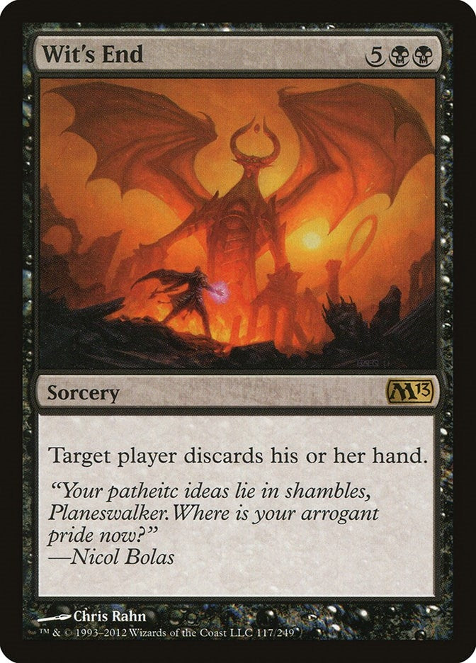 Image for Wit's End (117) [Magic 2013 (M13)]