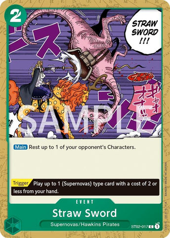Image for Straw Sword (ST02-017) - One Piece Card Game
