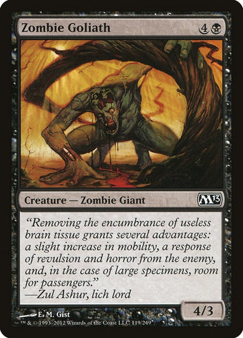 Image for Zombie Goliath (119) [Magic 2013 (M13)]