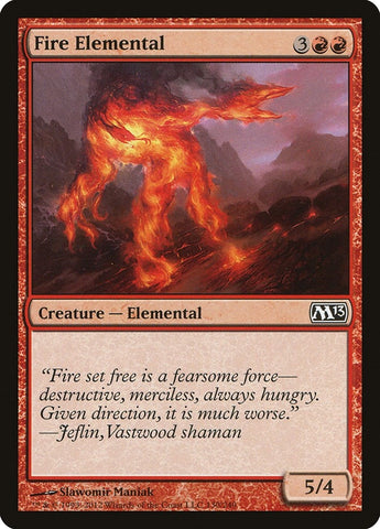 Image for Fire Elemental (130) [Magic 2013 (M13)]