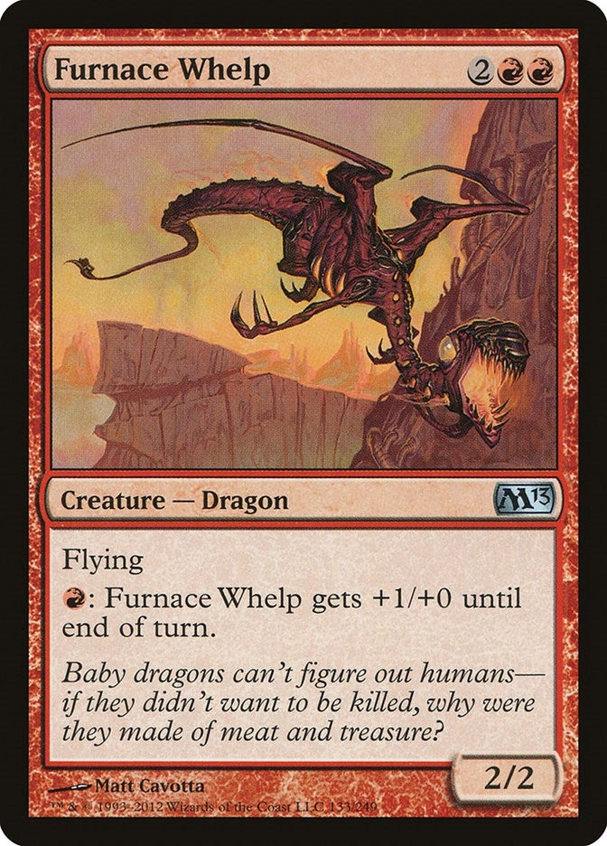 Image for Furnace Whelp (133) [Magic 2013 (M13)]