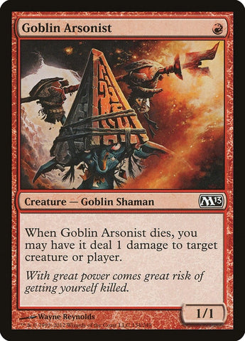 Image for Goblin Arsonist (134) [Magic 2013 (M13)]
