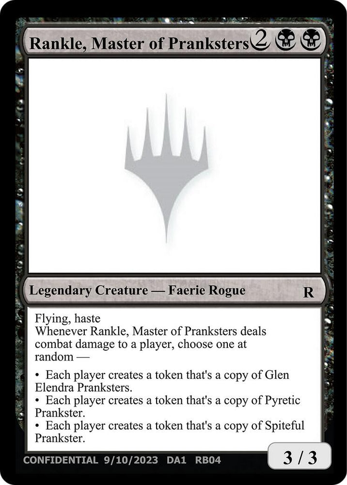 Image for Rankle, Master of Pranksters [Un-Known Event Playtest Cards]