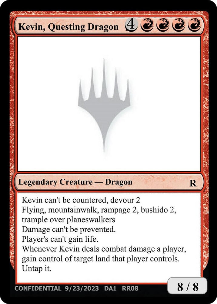 Image for Kevin, Questing Dragon [Un-Known Event Playtest Cards]