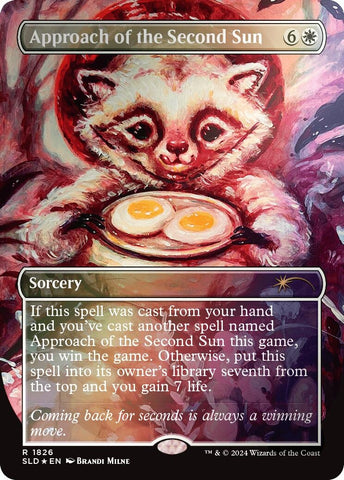 Image for Approach of the Second Sun (Rainbow Foil) (1826) [Secret Lair Drop Series]