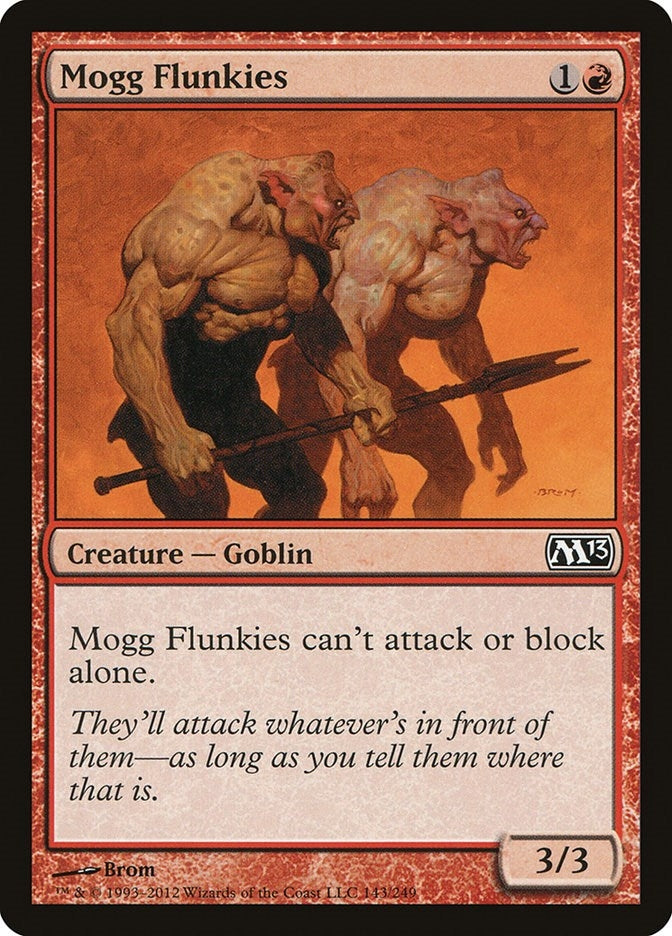 Image for Mogg Flunkies (143) [Magic 2013 (M13)]