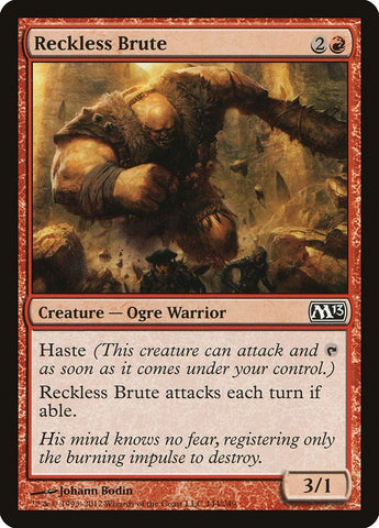Image for Reckless Brute (144) [Magic 2013 (M13)]