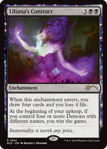 Image for Liliana's Contract (1844) (1844) [Secret Lair Drop Series]