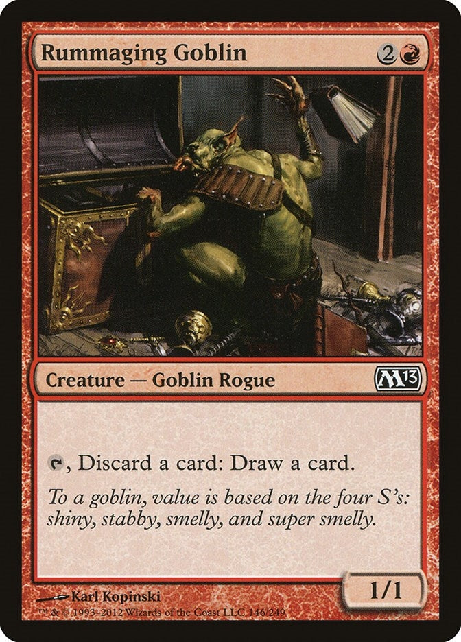 Image for Rummaging Goblin (146) [Magic 2013 (M13)]