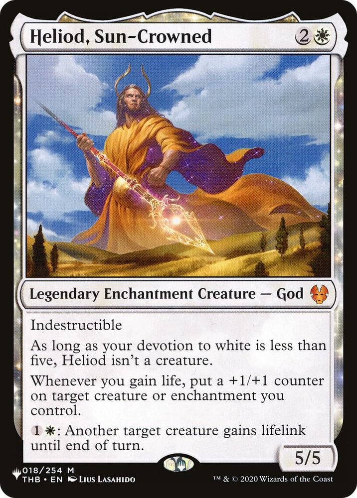 Image for Heliod, Sun-Crowned (18) [LIST]