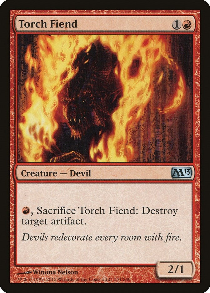 Image for Torch Fiend (151) [Magic 2013 (M13)]