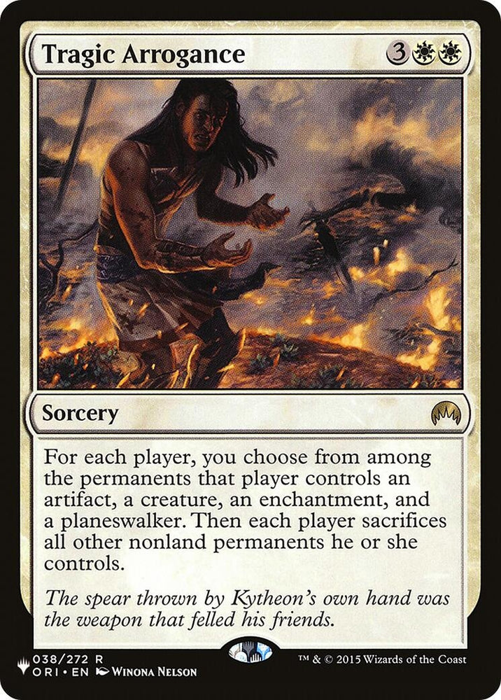 Image for Tragic Arrogance (38) [LIST]