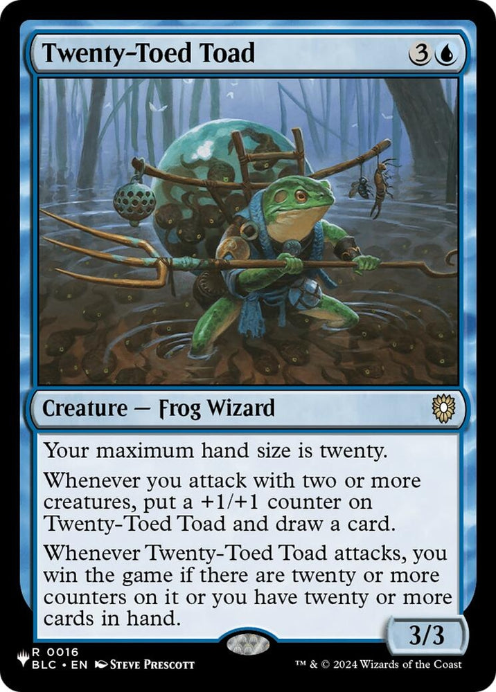 Image for Twenty-Toed Toad (16) [LIST]