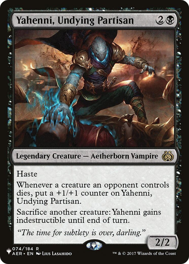 Image for Yahenni, Undying Partisan (74) [LIST]