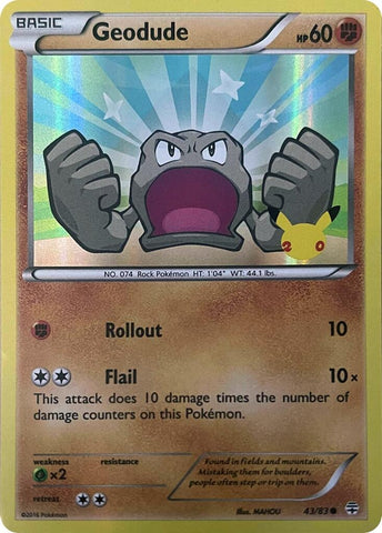 Image for Geodude (Stamped) (043/083) [Generations]