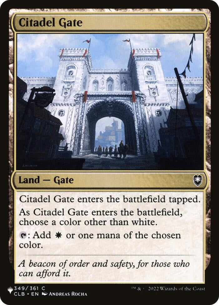 Image for Citadel Gate (349) [LIST]