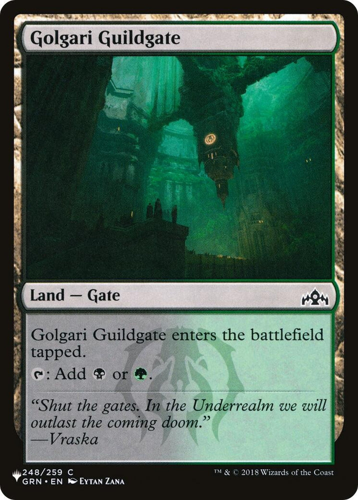 Image for Golgari Guildgate (248) [LIST]