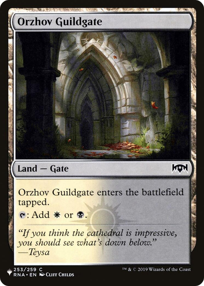 Image for Orzhov Guildgate (253) [LIST]