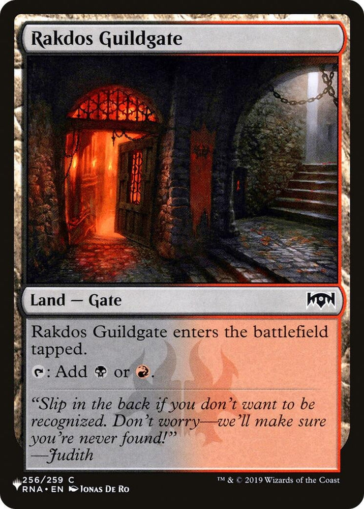 Image for Rakdos Guildgate (256) [LIST]