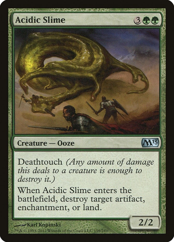 Image for Acidic Slime (159) [Magic 2013 (M13)]