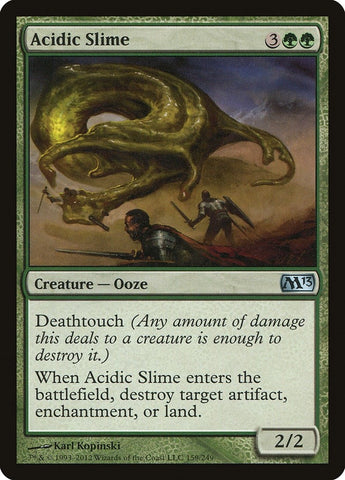 Image for Acidic Slime (159) [Magic 2013 (M13)]