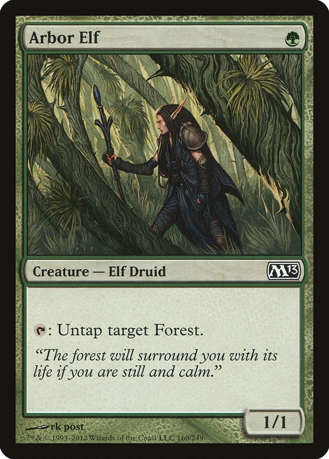 Image for Arbor Elf (160) [Magic 2013 (M13)]