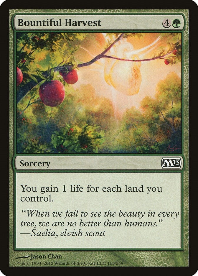 Image for Bountiful Harvest (163) [Magic 2013 (M13)]