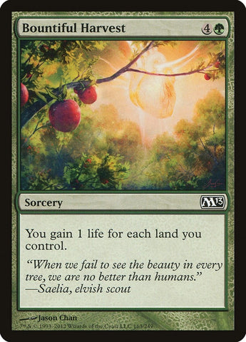 Image for Bountiful Harvest (163) [Magic 2013 (M13)]