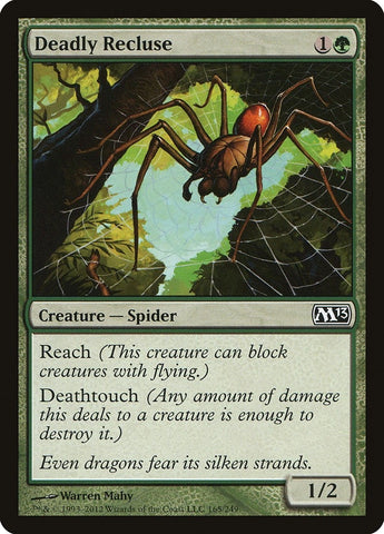 Image for Deadly Recluse (165) [Magic 2013 (M13)]