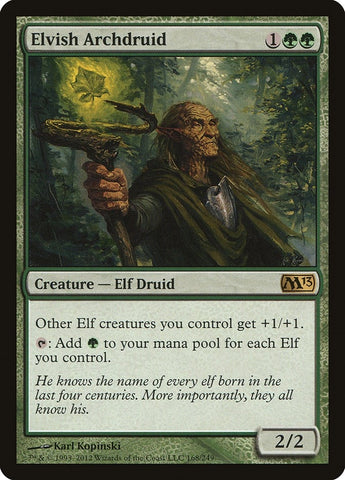 Image for Elvish Archdruid (168) [Magic 2013 (M13)]