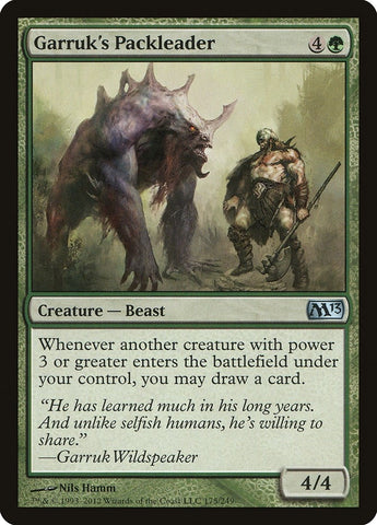 Image for Garruk's Packleader (175) [Magic 2013 (M13)]