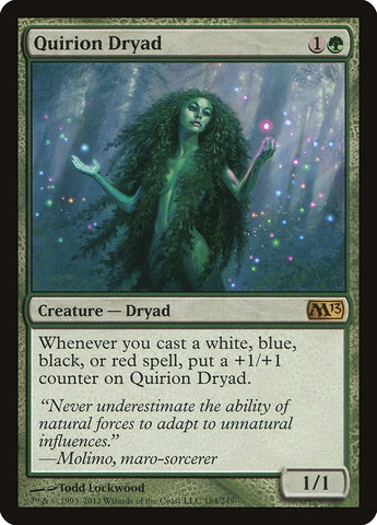 Image for Quirion Dryad (184) [Magic 2013 (M13)]