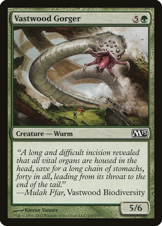 Image for Vastwood Gorger (196) [Magic 2013 (M13)]