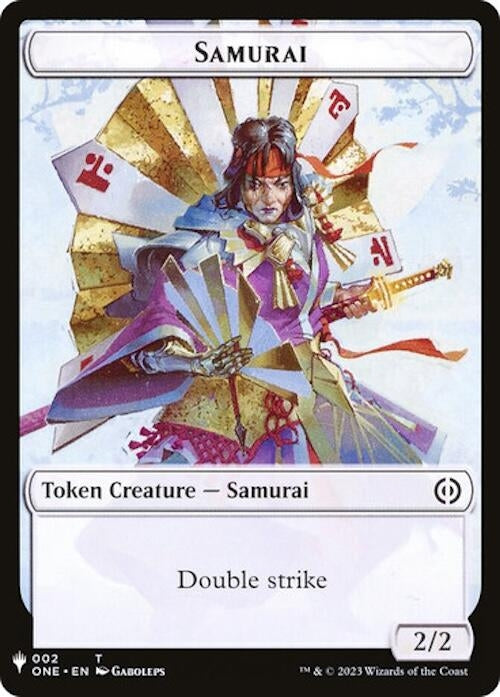 Image for Samurai // Clue Double-Sided Token (2 // 40) [LIST]