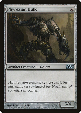 Image for Phyrexian Hulk (209) [Magic 2013 (M13)]