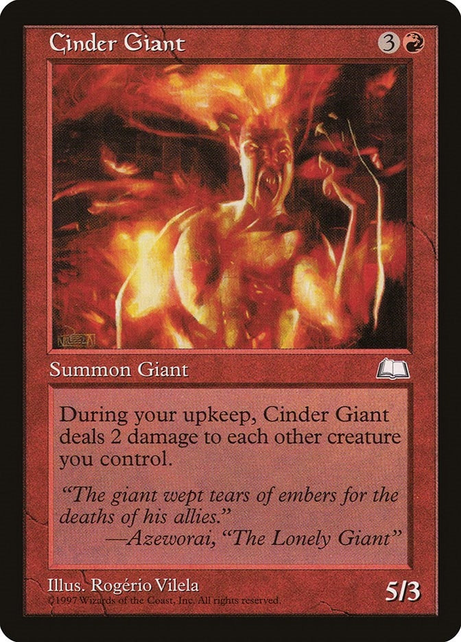 Image for Cinder Giant [Weatherlight]