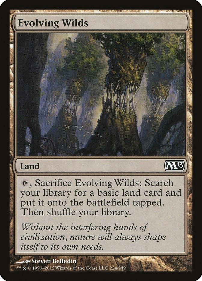 Image for Evolving Wilds (224) [Magic 2013 (M13)]
