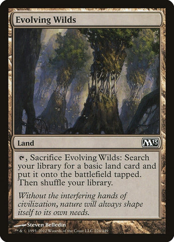 Image for Evolving Wilds (224) [Magic 2013 (M13)]