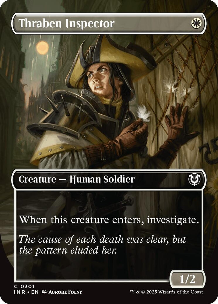 Image for Thraben Inspector (Borderless) (301) [Innistrad Remastered]
