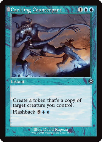 Image for Cackling Counterpart (Retro Frame) (353) [Innistrad Remastered]