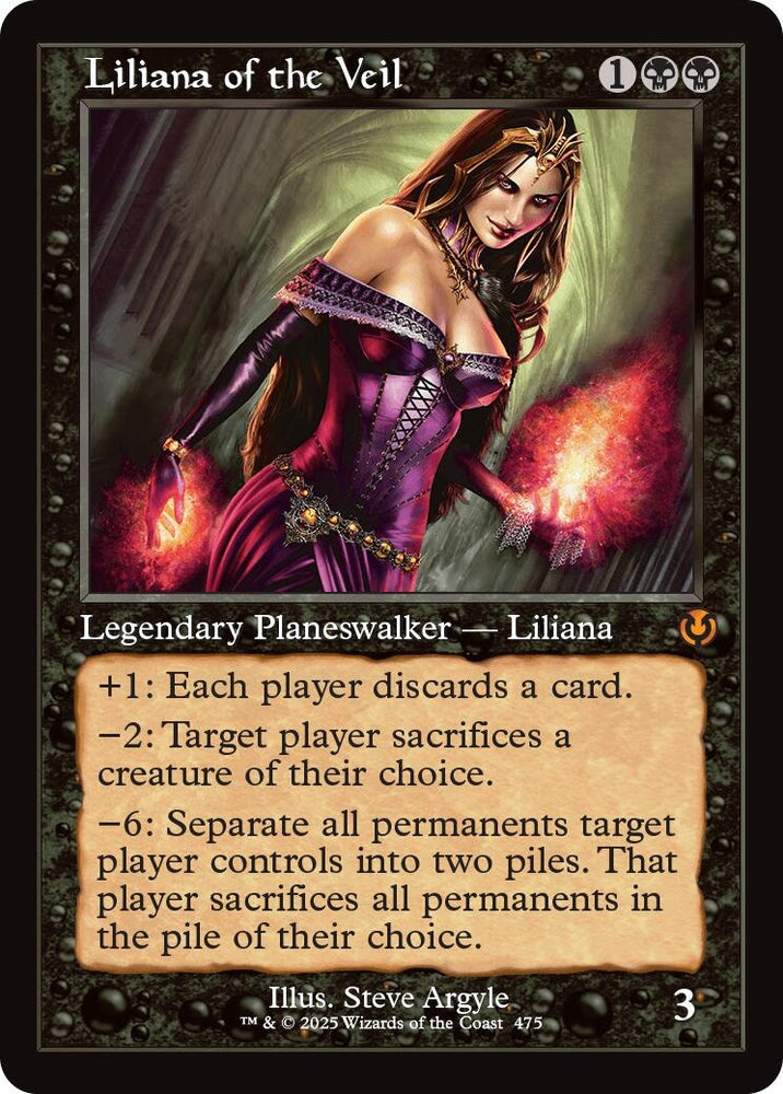 Image for Liliana of the Veil (Retro Frame) (475) [Innistrad Remastered]